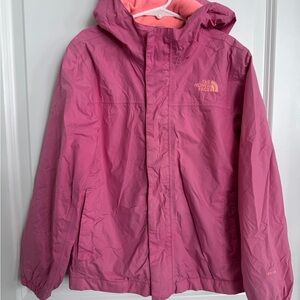 The North Face Kids Fuchsia Raincoat